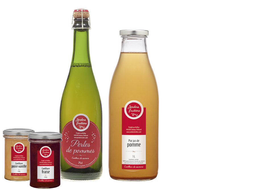 Produits bio Jardins fruitiers